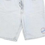 Mens Light Blue Denim Cotton Blend Casual Shorts M W32 Customer Service