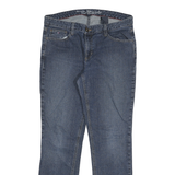 TOMMY HILFIGER Womens Jeans Blue Slim Straight Denim Medium W30 L29 Stylish Zip