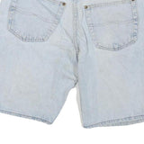 STRUCTURE Womens Denim Blue Shorts M W34 Cotton Blend Casual Regular Fit