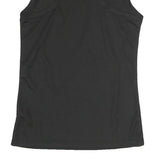 PUMA Womens Black Polyester Sleeveless Crew Neck T-Shirt XS Sports Activewear