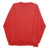RUSSELL ATHLETIC Mens Red Bellingham High Sweatshirt Crew Neck XL Casual