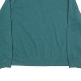 MADE FOR LIFE Womens Teal Sweatshirt Crew Neck XL Relaxed Fit Cotton Blend