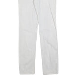 LEVI'S 519 Mens Slim White Jeans Denim Medium W30 L32 Classic Cotton Blend
