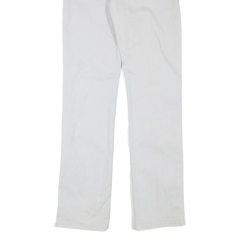 LEVI'S 511 Mens Jeans White Slim Skinny Denim W30 L31 Zip Cotton Blend