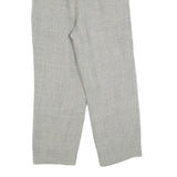 SAN JUAN Womens Grey Regular Fit Straight Leg Trousers W25 L23 Smart Casual