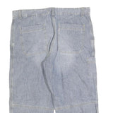 MAC Mens Shorts Blue Casual L W36 Cotton Blend Comfortable Fit