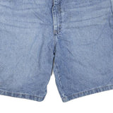 WRANGLER Mens Shorts Blue Casual Denim L W36 Classic Cotton Blend
