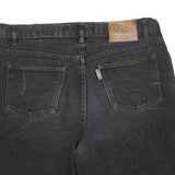 GO WEST Mens Shorts Black Casual Denim M W34 Cotton Blend Comfortable Classic