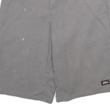DICKIES Mens Shorts Grey Casual Regular L W34 Durable Workwear