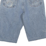 WRANGLER Mens Denim Blue Casual Shorts L W36 Classic Cotton Blend Comfortable