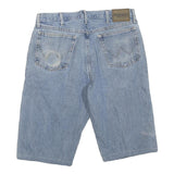 WRANGLER Mens Denim Blue Casual Shorts L W36 Classic Cotton Blend Comfortable