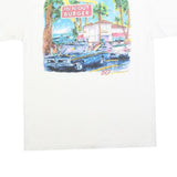 IN-N-OUT BURGER Mens White Graphic T-Shirt L Short Sleeve Crew Neck Casual