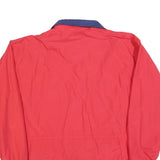 FIVE SEASONS Mens Red & Blue Outdoor Jacket XL Polyester Blend Plain Zip