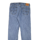 LEVI'S 505 Mens Regular Fit Straight Denim Medium W36 L33 Classic Zip Jeans