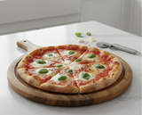 Anygleam Natural Wood Round Wood Cutting Board Food Kitchen Tableware