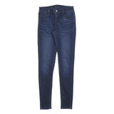 LEVI'S Womens Jeans Blue Slim Skinny Denim Medium W26 L30 Stylish Zip Closure