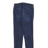 LEVI'S Womens Jeans Blue Slim Skinny Denim Medium W26 L30 Stylish Zip Closure