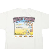 HANES Mens White Wandervogel Graphic T-Shirt L Short Sleeve Crew Neck Vintage