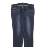 LEVI'S Womens Slim Blue Denim Medium Jeans W29 L32 Classic Zip Pockets