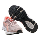 ASICS Sneaker Trainers Purple Canvas Womens UK 3