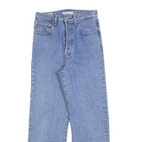 LEVI'S Womens Regular Fit Blue Denim Straight Leg Jeans W28 L27 Classic Cotton