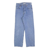LEVI'S Womens Regular Fit Blue Denim Straight Leg Jeans W28 L27 Classic Cotton