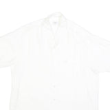 CALVIN KLEIN JEANS Mens White Shirt S Cotton Blend Casual Button-Up