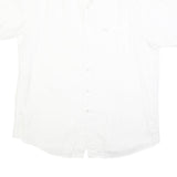 CALVIN KLEIN JEANS Mens White Shirt S Cotton Blend Casual Button-Up