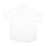 CALVIN KLEIN JEANS Mens White Shirt S Cotton Blend Casual Button-Up