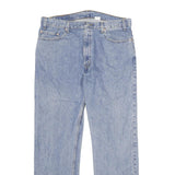 LEVI'S 505 Mens Jeans Blue Regular Straight Denim Medium W38 L32 Classic Cotton