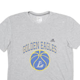 ADIDAS Mens Grey Golden Eagles Graphic T-Shirt 2XL Short Sleeve Crew Neck Sports