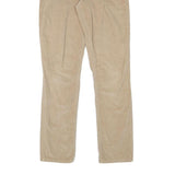 CALVIN KLEIN JEANS Womens Beige Slim Skinny Cotton Blend Trousers W28 L29