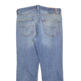 LEVI'S 514 Classic Mens Jeans Blue Classic Straight Denim Medium W32 L27 Faded