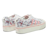 ADIDAS Nizza Platforms Womens Canvas Floral Pink UK 7 Casual Shoes