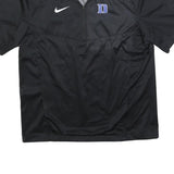 NIKE Mens Black Duke University Track Jacket M Polyester Blend Plain Sports