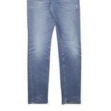 LEVI'S Mens Slim Blue Denim Jeans Zip W28 L30 Classic Cotton Blend