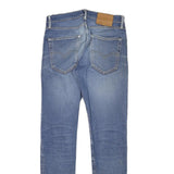 LEVI'S Mens Slim Blue Denim Jeans Zip W28 L30 Classic Cotton Blend
