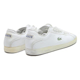 LACOSTE Mens Lerond LCR Leather Trainers White UK 8.5 Classic Casual Sport