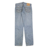 LEVI'S 599 Mens Jeans Blue Regular Straight Denim Light W31 L34 Vintage