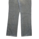 PARALLEL LEG Mens Jeans Blue Relaxed Straight Denim Medium W34 L33 Casual Zip