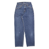 LEVI'S 533 02 Womens Jeans Blue Regular Straight Denim Medium W24 L27 Classic