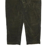 POLO RALPH LAUREN Mens Cotton Olive Relaxed Straight Trousers W38 L26 Corduroy