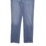 LEVI'S Womens Slim Blue Denim Classic W28 L27 Zip Jeans Stretch Cotton Blend