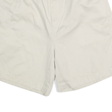 NAUTICA Mens Shorts White Casual Classic L W34 Comfortable Cotton Blend