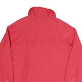 SPORTS PERFORMANCE Womens Red & Yellow Outdoor Jacket UK 14 Polyester Blend Zip