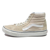 VANS Sk8-Hi Womens Suede Ankle Boots Beige White UK 6.5 Classic Skate Style