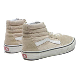 VANS Sk8-Hi Womens Suede Ankle Boots Beige White UK 6.5 Classic Skate Style