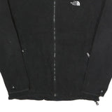 THE NORTH FACE Mens Black Jacket L Polyester Zip Plain Casual Outdoor