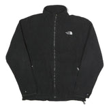 THE NORTH FACE Mens Black Jacket L Polyester Zip Plain Casual Outdoor