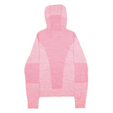 H&M Womens Pink Hooded Full Zip Hoodie M Lightweight Activewear Jacket